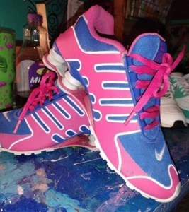 Shox Pink/Blue Women's Size 8 - Picture 1 of 6