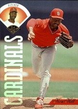 1995 Leaf St. Louis Cardinals Baseball Card #395 Ken Hill
