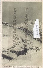 CARTOLINA PIEMONTE - TAVIGLIANO, BOCCHETTO SESSERA IN INVERNO- VG 1934