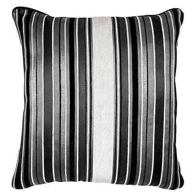 Scatter Cushion 20" x 20" - Black Marcasite - Pillow Inner Cover Material Sofa C - Image 1 of 4