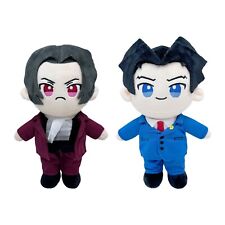 Ace Attorney Anime Figure Plush Doll Edgeworth Phoenix Wright Collection Gifts