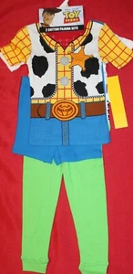 New Disney/Pixar boys TOY STORY pajamas - Buzz Lightyear & Woody - Size 4T - Picture 1 of 2
