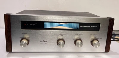 Amplificador de reverberación Pioneer SR-202, de la década de 1970 para PIEZAS o REPARACIONES Foto 1 de 4