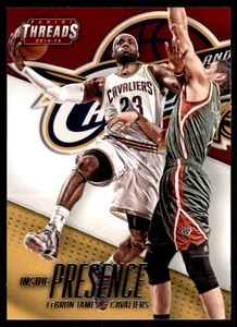 2014-15 Panini Threads Presence Lebron James Cleveland Cavaliers #9 - Bild 1 von 2