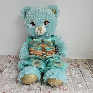 Build A Bear Disney Aladdin Prinzessin Jasmin Plüschtier 16 Zoll Glitzer blau - Bild 1 von 5