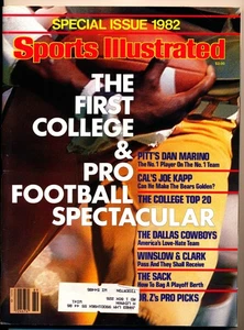 SPORT ILLUSTRIERTE ZEITSCHRIFT 1982 COLLEGE & PRO FOOTBALL SPEKTAKULÄR - Bild 1 von 2