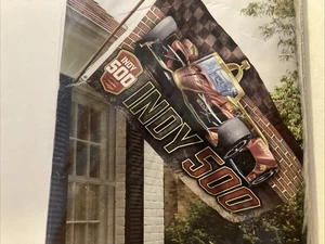 Bandera Indy 500 3’ x 5’ Nuevo NASCAR Racing Man Cueva Puerta Trasera Dormitorio - Imagen 1 de 8