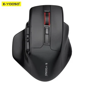 E-YOOSO X-31 Wireless Gaming Ergonomic Mouse 2.4G USB 4800DPI Large Big Hand - Picture 1 of 6