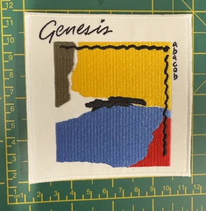 GENESIS ABACAB EMBROIDERED SEW OR IRON ON PATCH OFFICIALLY LICENSED - Picture 1 of 8