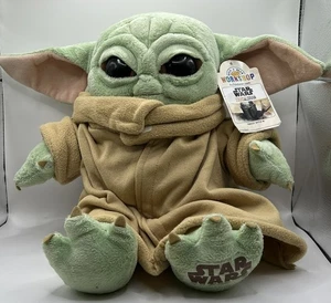 Build A Bear 13 Zoll Star Wars Mandalorian das Kind Stofftier Plüschtier mit Etikett Weihnachtsgeschenk - Bild 1 von 3