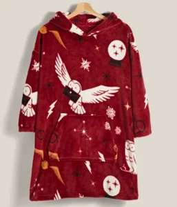 Harry Potter Hedwig Oversized Hoodie 5/6 Years - Picture 1 of 6