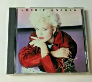 Something In Red Lorrie Morgan CD Country Music 1991 BMG Music Free Shipping.... - Foto 1 di 12