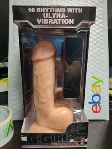 Realistic Multispeed Vibrator Penis Dildo Suction Cup Adult Sex Toy Female Women - Picture 1 of 4