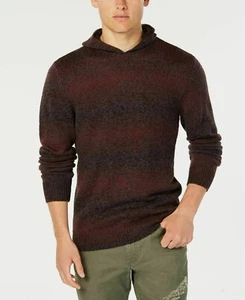 American Rag Men's Ombré-Stripe Hooded Sweater (Size S) - Picture 1 of 2