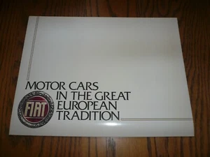 1980 Fiat Sales Brochure - Vintage - Picture 1 of 5