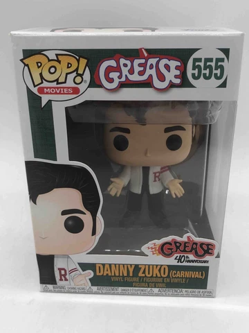 Funko POP! Movies Grease Danny Zuko in Sweater #555 Vinyl Figure Cover