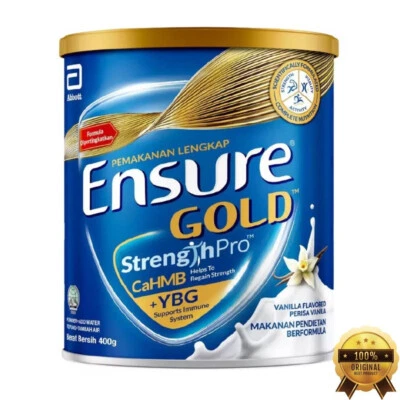1 X 400g Abbott EnsureGold Gold Milk Powder Vanilla Flavored New - Image 1 of 4