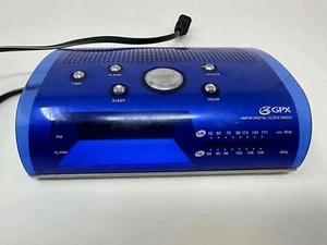 GPX D506CIT Blue AM/FM Digital Snooze Function Tuning Control Clock Radio - Picture 1 of 7