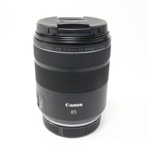 Near Mint Canon RF 85mm F/2 2.0 Macro IS STM Lens Portrait Prime Lens #C002 - Picture 1 of 3