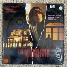 The Neighbor Laserdisc - VERY RARE HORROR