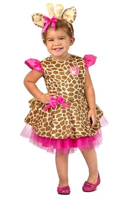 Premium Gigi the Giraffe Child Girls Costume Dress Headband NEW - Image 1 of 4