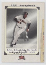 2002 Fleer Triple Crown 2001 Scrapbook Barry Bonds #231