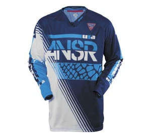 Answer A16.5 Alpha LE Navy/White MX Off-Road Jersey Men's Sizes MD & LG - Picture 1 of 1