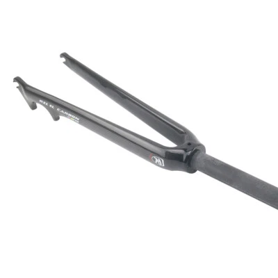 1-1/8“ Disc Brake Road Bike Fork 3K/UD Matte 700C Carbon Fiber Bicycle Forks - Image 1 of 4