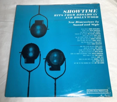 Showtime Hits From Broadway And Hollywood 2x 12" LP Columbia CSP 207 NEW SEALED - Image 1 of 4