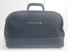 VTG  Air Canada Vinyl Flight Attendant Stewardess Travel Bag Blue By Blondy Art