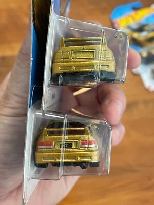 ERROR - Hot Wheels HONDA CIVIC Si GOLD HW JDM J Import Case B Long Card #45 NEW - Image 1 of 2