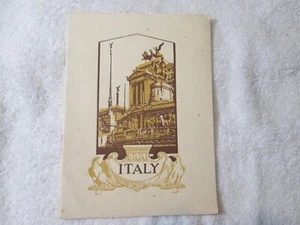 Vintage Italy Travel Brochure Original Circa 1930s 40s Many Pictures - Picture 1 of 9