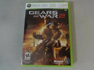 Gears Of War 2 Microsoft Xbox 360 Game Complete Free Ship - Picture 1 of 3