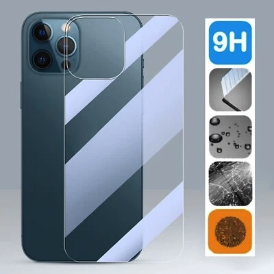 MBS-PROTECT Apple iPhone 12 lámina protectora trasera vidrio auténtico vidrio templado