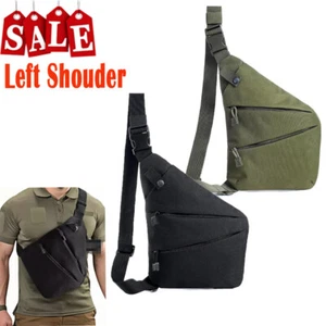 Tactical Shoulder Sling Pistol Pouch Chest Pack Bag Concealed Carry Gun Holster# - Picture 1 of 16