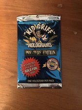 1992 "KID GRIFF" Holograms Premiere Edition "Sealed" PACK CARD