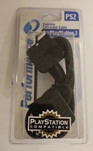 1 Sony PS2 / PS1 Controller Extension Cable 6’ Black Sealed NIP - Picture 1 of 5