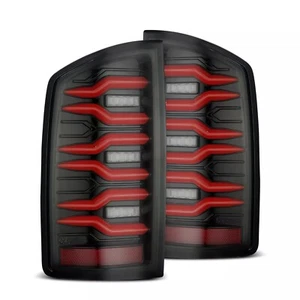 For 02-06 Ram 1500 03-06 2500 3500 Truck AlphaRex LED Tail Lights Black Housing - Picture 1 of 14
