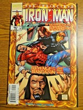 Invincible Iron Man #9 Hot Key VF+ 1st Winter Guard Black Widow Marvel MCU Movie