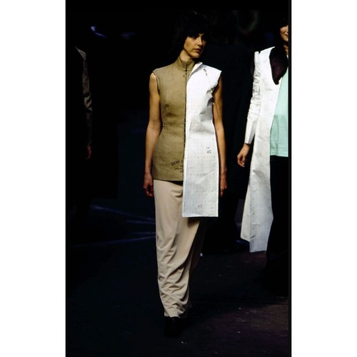 MAISON MARGIELA Abito Martin Margiela 0 Artigianal FW 1997 colore nudo adatto XS S beige