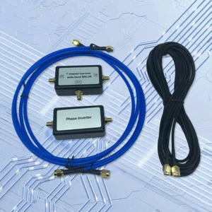 Portable 10kHz-30MHz Magnetic Circle Antenna Amplifier Useful for SDR Receiver - Zdjęcie 1 z 10