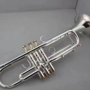 Stradivari trumpet, LT197GS instrument, BB, professional music, gold-plated, new