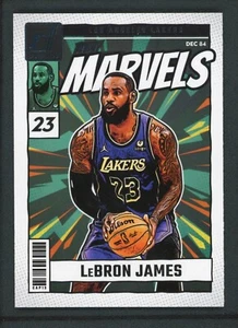 2024-25 LEBRON JAMES PANINI DONRUSS NET MARVELS WHITE - Picture 1 of 2