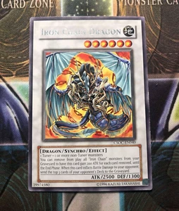 *** IRON CHAIN DRAGON *** RARE (LP) CSOC-EN040 YUGIOH! - Picture 1 of 1