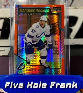 2020-21 O-Pee-Chee Platinum Marquee Rookie Red Prism /199 Cal Foote #191 - Imagen 1 de 3