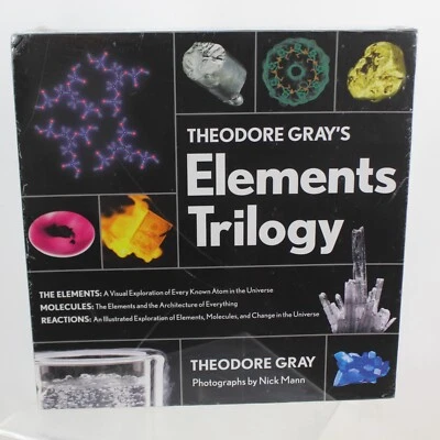 NEW Sealed Elements Trilogy Theodore Gray Elements Molecules Reactions MSRP $65. - Image 1 of 4