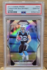 2017 Prizm  Christian McCaffrey SILVER RC PSA 10⚡️Chaser/Power Packs⚡️Read Desc!