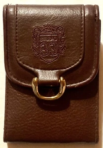 CARTERA MUJER STUDIO 32 IMITACIÓN CUERO MARRÓN TRIPLE CIERRE A PRESIÓN CON MÚLTIPLES RANURAS - Imagen 1 de 5