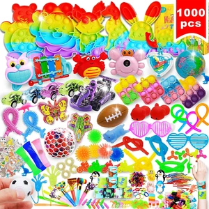 1000 Pcs Kids Party Favors Stocking Stuffers Gifts,Fidgets Toys Pack,Bulk Toys - Picture 1 of 12