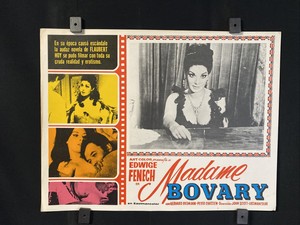 1969~Madame Bovary~ EDWIGE FENECH~GERHARD RIEDMANN~ P.CARSTEN~Mexican Lobby Card